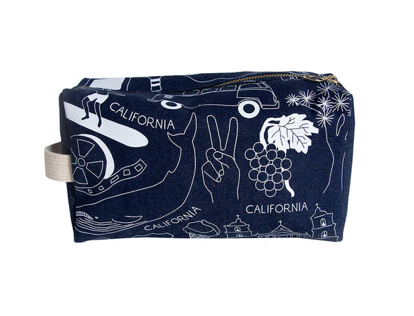 Blue California Dopp Kit