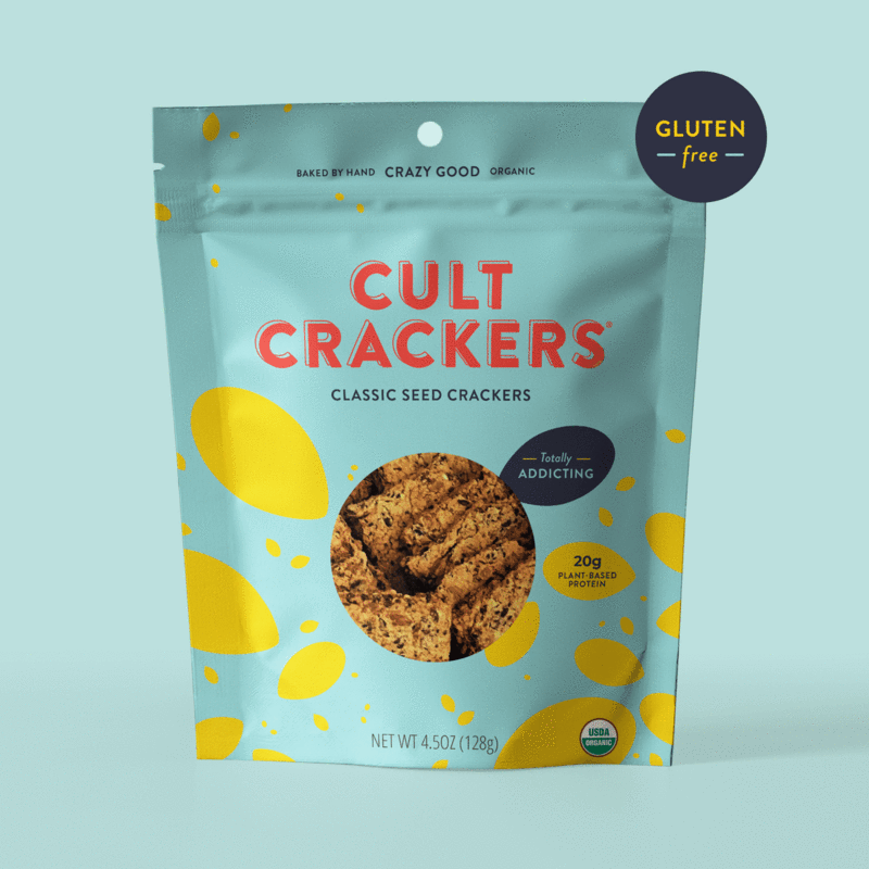 Cult Crackers Classic Seed Crackers