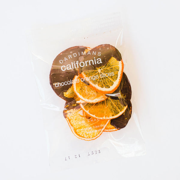 Dardiman's vegan chocolate orange slices