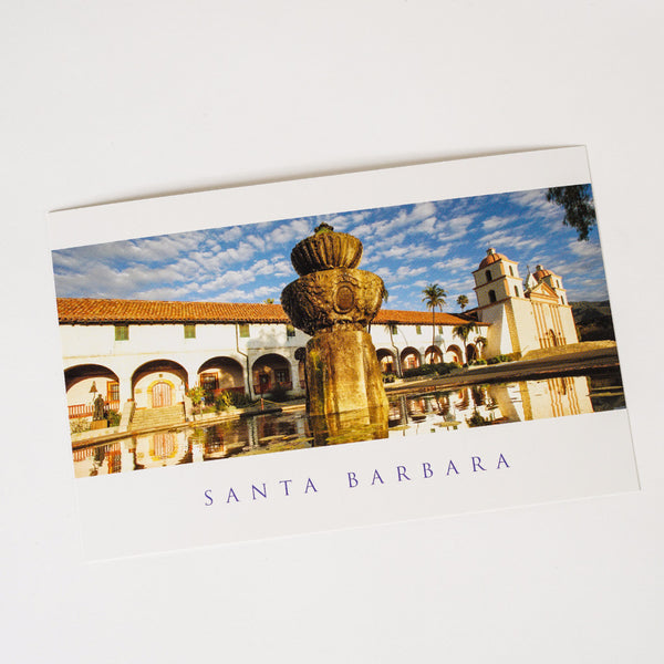 Old Mission Santa Barbara Postcard