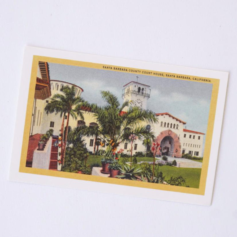 Santa Barbara Courthouse Postcard