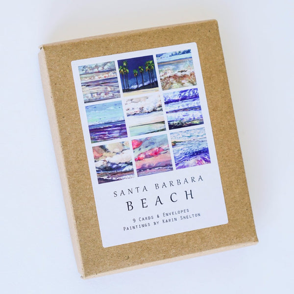 Santa Barbara Beach Note Cards