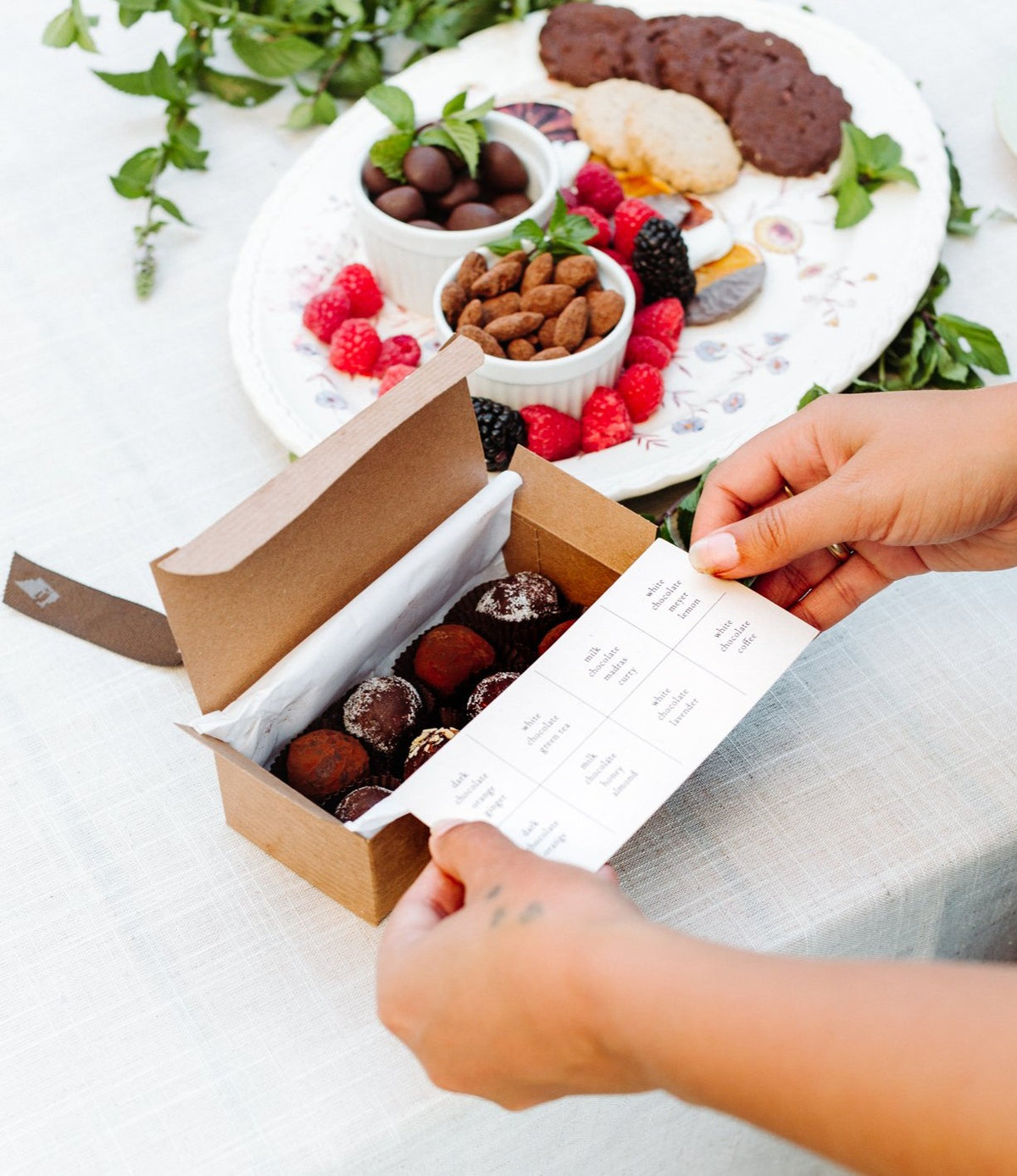 Artisan Chocolate Truffles // Eight Piece // Jessica Foster