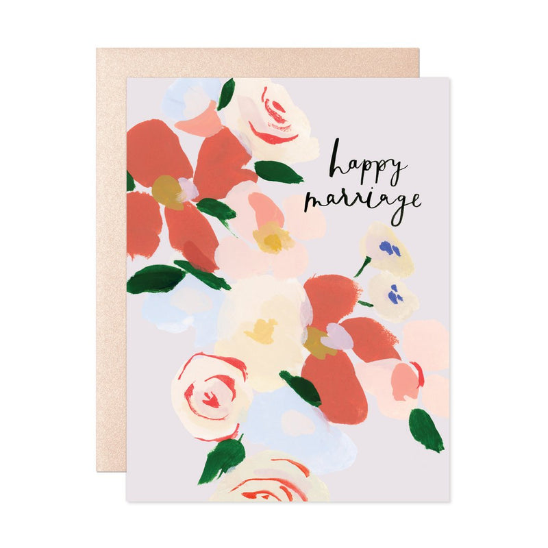 Happy Marriage Note Card