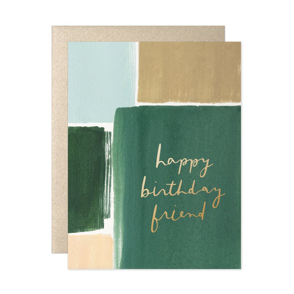 Happy Birthday Friend Note Card