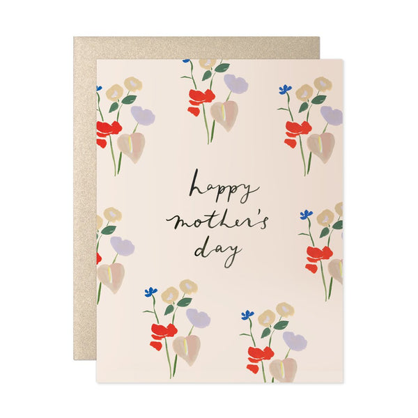 Happy Mother's Day Bouquets Note Card