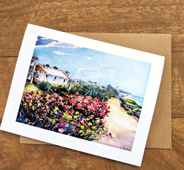 Bacara on the Bluffs Note Card