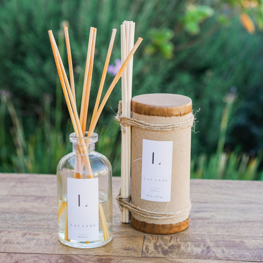 Lavender Reed Diffuser | Lavande Farm – Santa Barbara Company