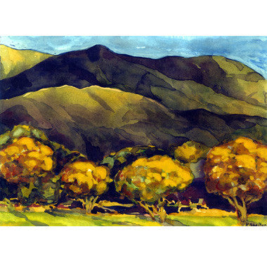 Montecito Oaks Print Karin Shelton - Karin Shelton, The Santa Barbara Company - 1