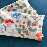 Eye Pillow in Strawberry Fields Canvas