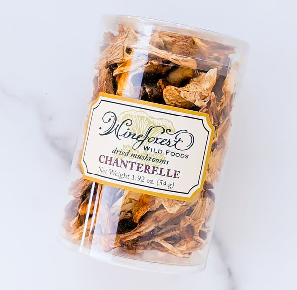Wild-Harvested Dried Chanterelle Mushrooms