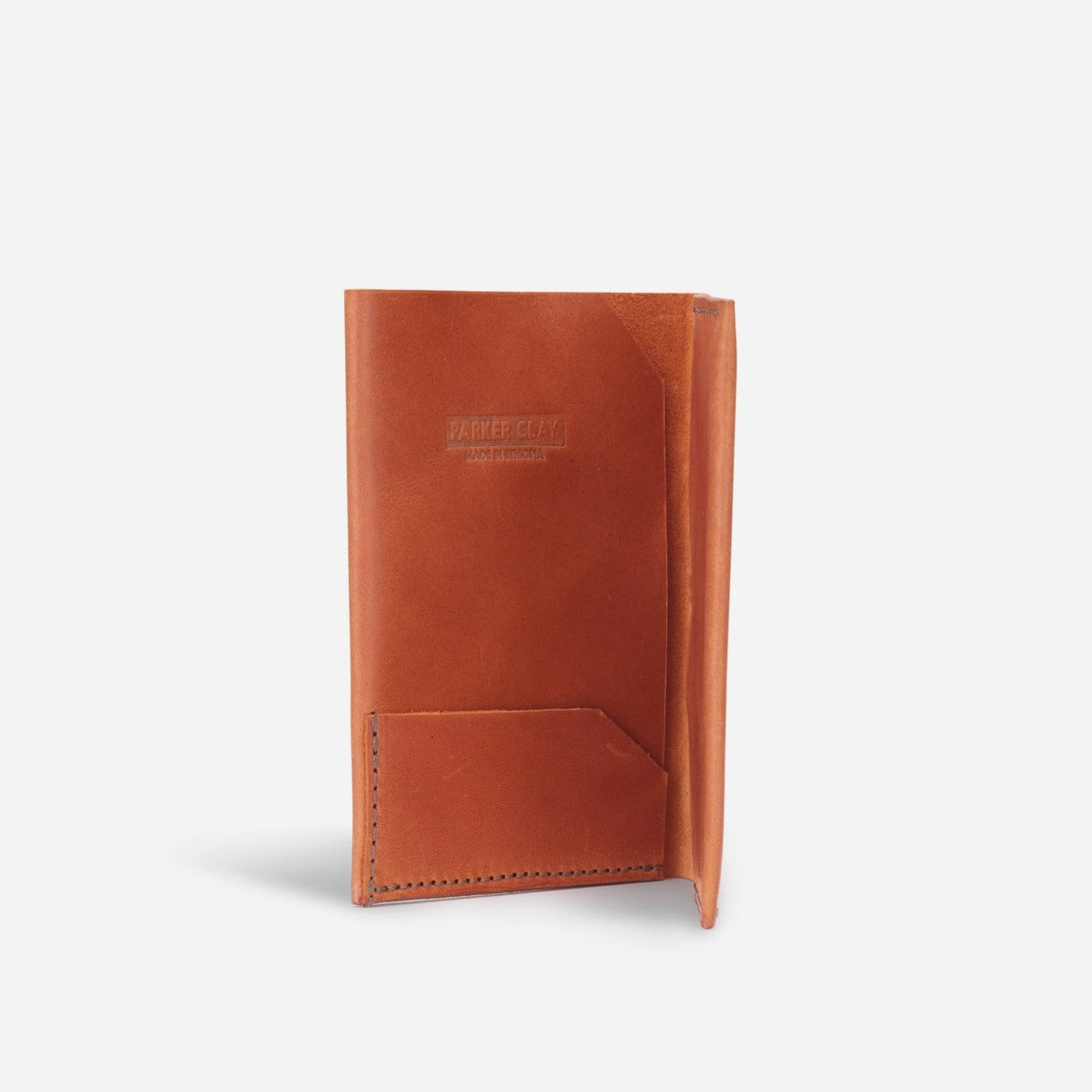 ★Aest & Recreation★ PASSPORT WALLET (BROWN) Passport Wallet - Rustic Brown | Horween NOMAD®