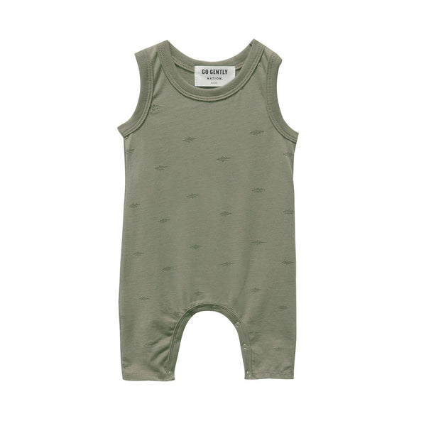 Organic Cotton Baby Romper (Made in California)