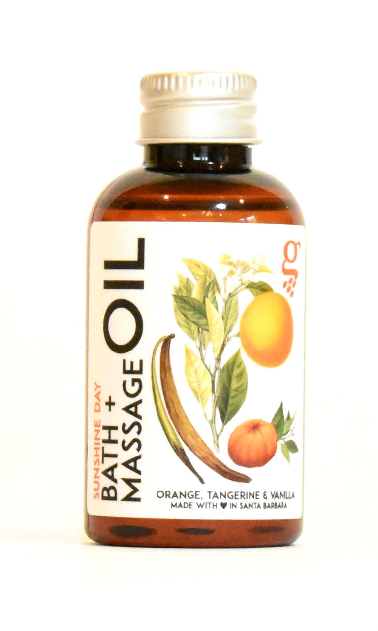 Orange, Tangerine & Vanilla Bath and Massage Oil