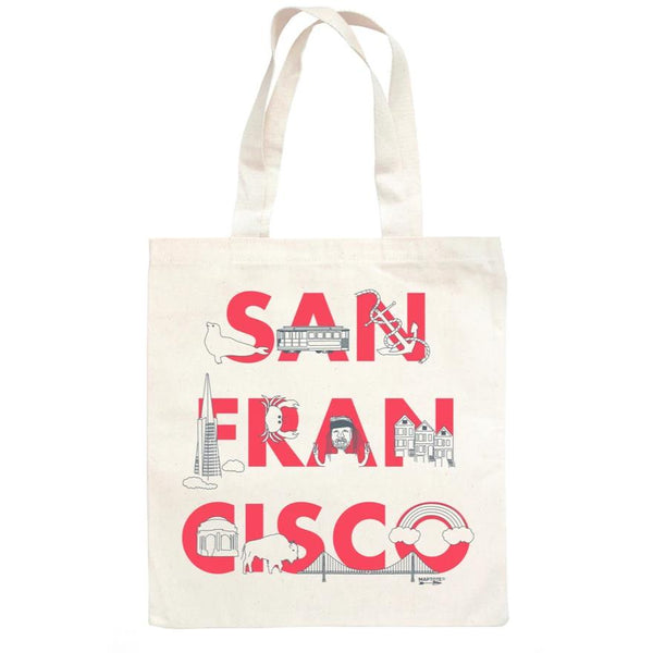 San Francisco Font Tote