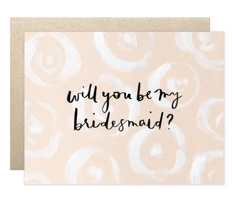 Be My Bridesmaid Card