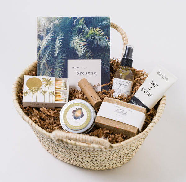 Sea & Palm Gift Basket
