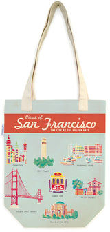 San Francisco Tote Bag with Handles