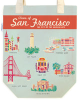 San Francisco Tote Bag Up Close