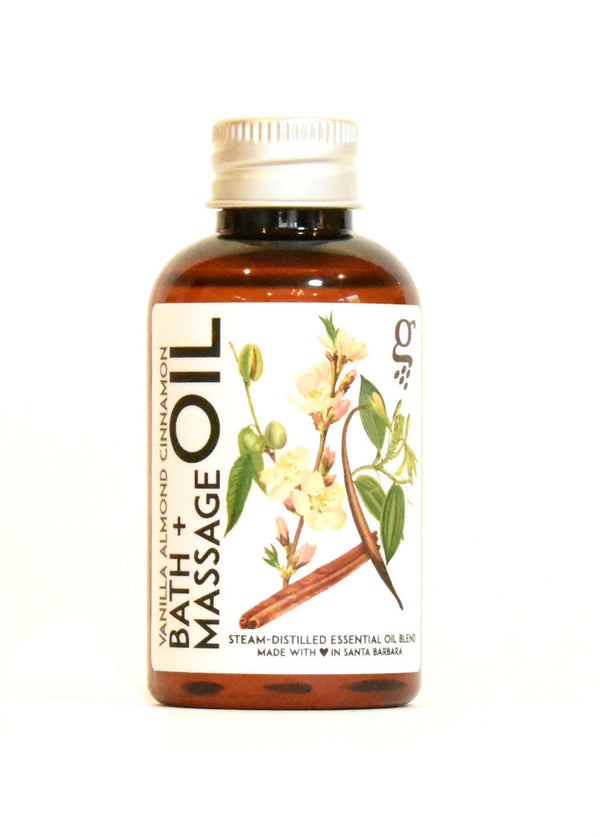 Vanilla, Almond & Cinnamon Bath and Massage Oil