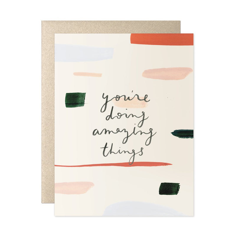 Amazing Things Note Card
