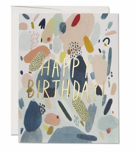 Abstract Birthday Card