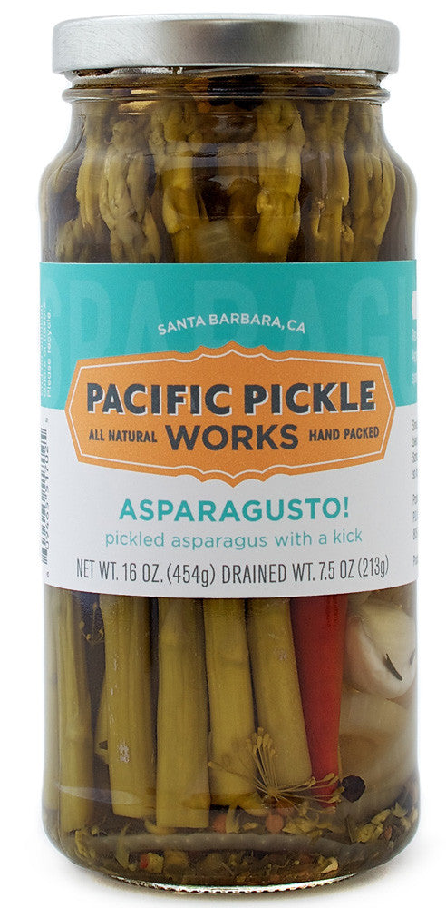 Asparagusto! Spicy Asparagus Pickles Pickles - Pacific Pickle Works, The Santa Barbara Company - 3