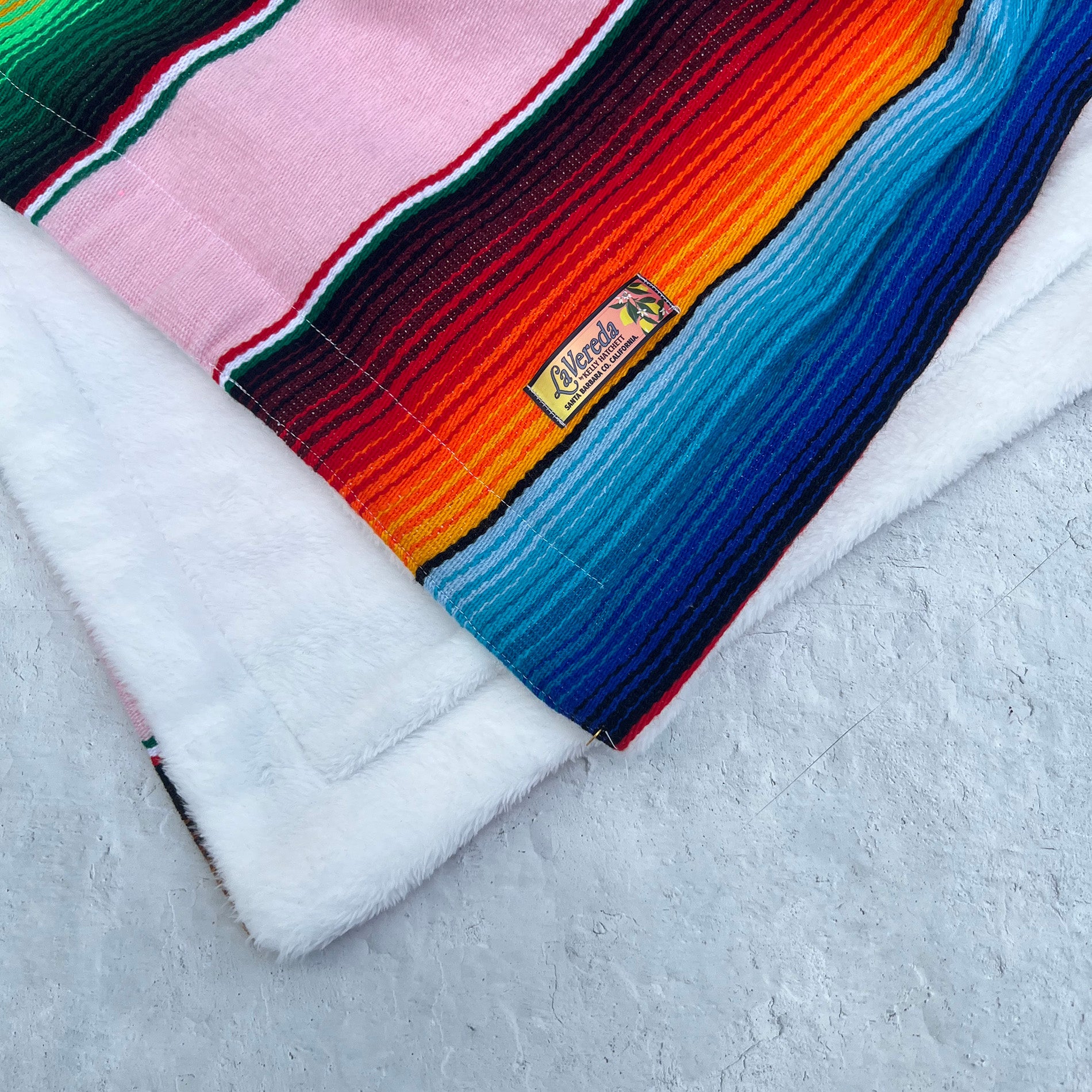 HandMade Mexican Baby Blanket Santa Barbara Company