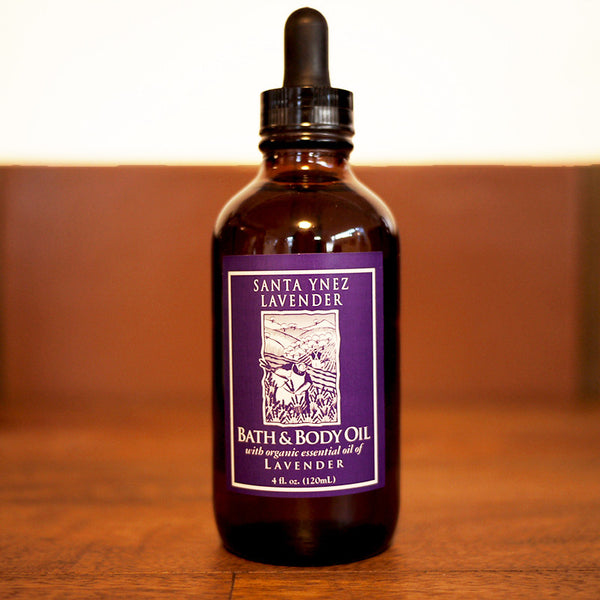 Lavender Bath and Body Oil Lavender - Santa Ynez Lavender, The Santa Barbara Company - 1