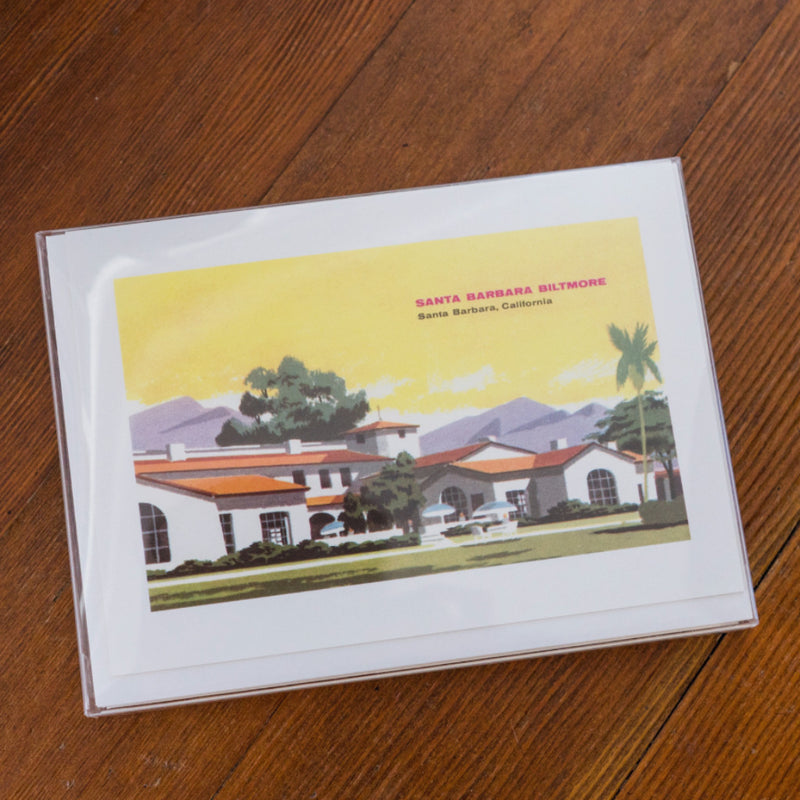 Biltmore Santa Barbara Note Cards Santa Barbara Note Cards - Found Image, The Santa Barbara Company