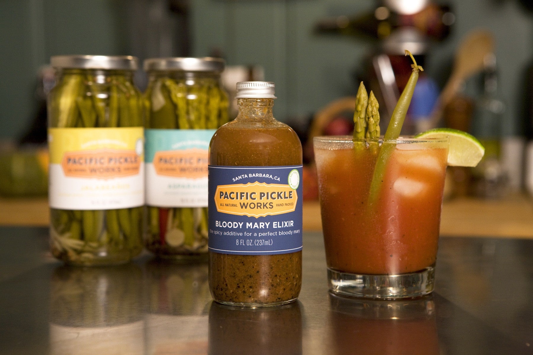 Pacific Pickle Works Bloody Mary Elixir Santa Barbara Company