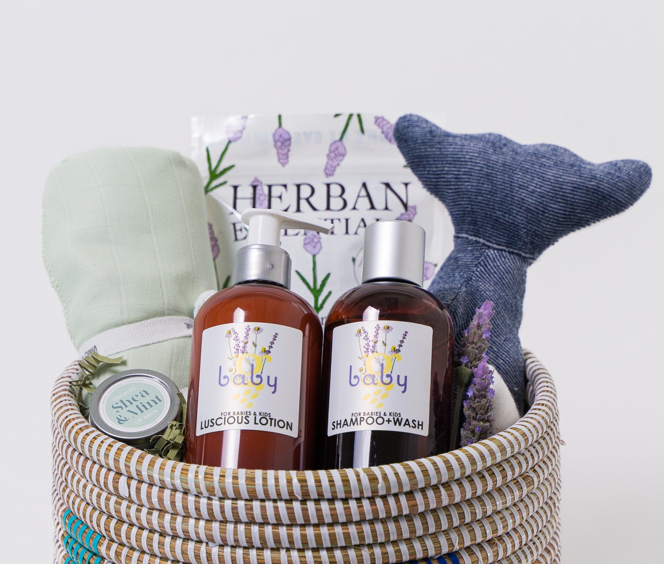 Baby Bedtime Gift Basket Santa Barbara Company