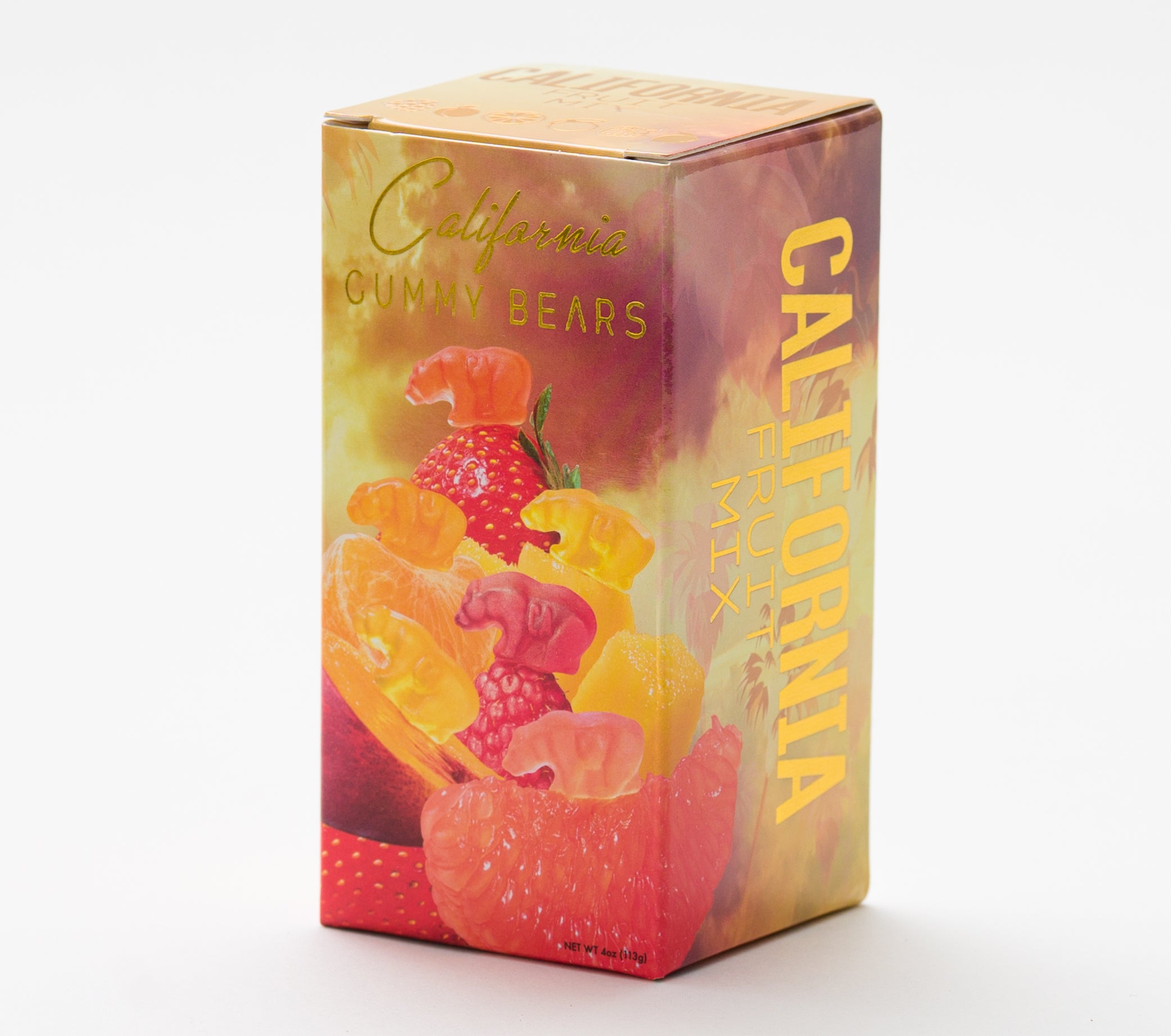 Mixed Fruit California Gummy Bears Santa Barbara Company