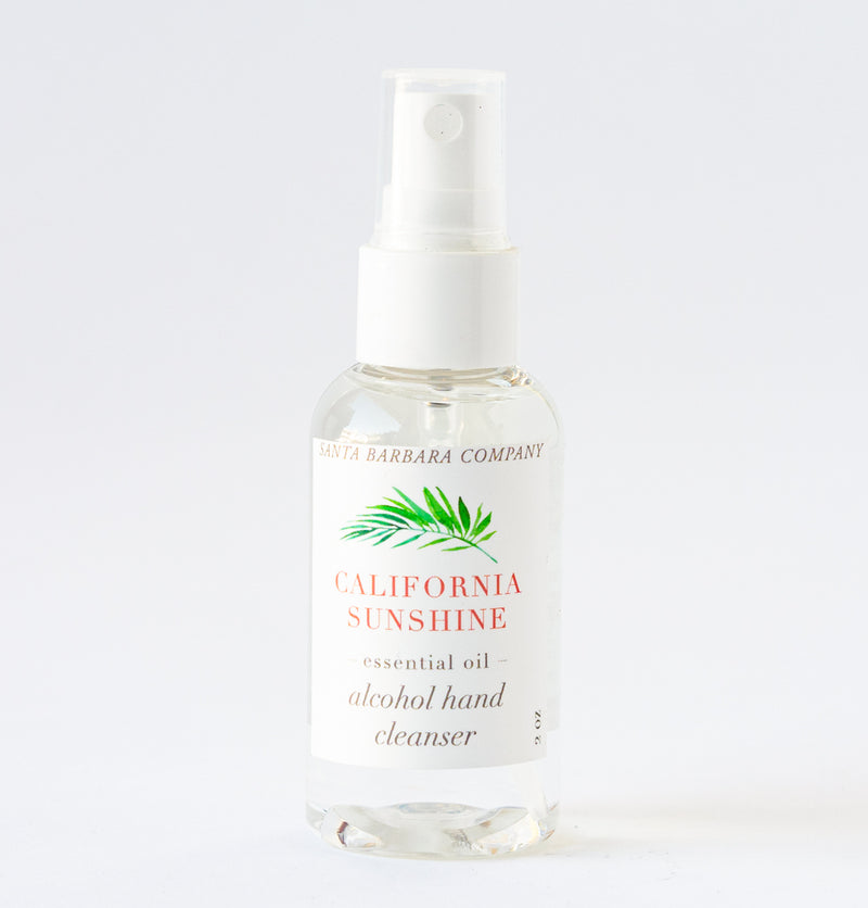 California Sunshine Spray Hand Cleanser