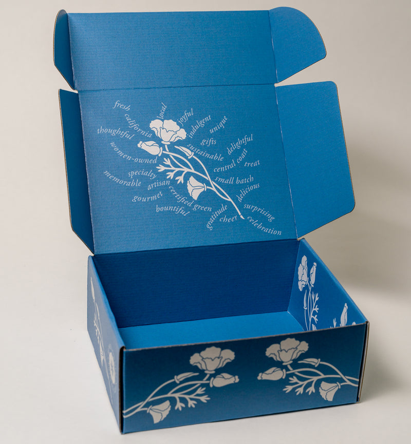 Sustainable mailer box with flaps 