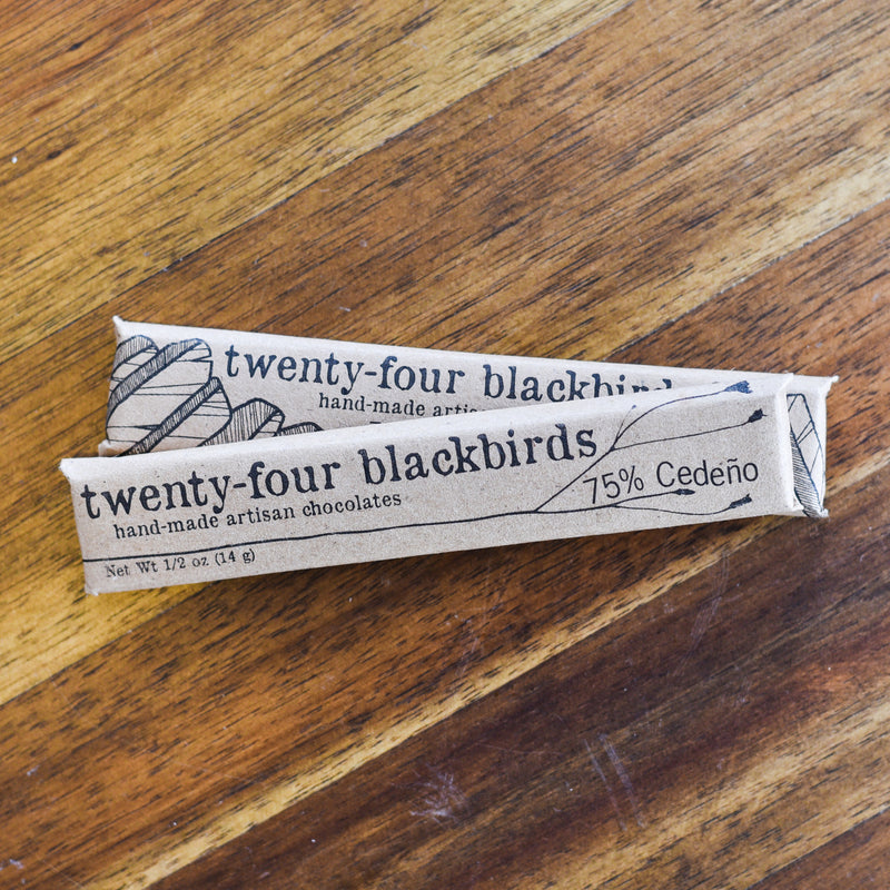 Small Chocolate Bar Snacks and Candies - Twenty-Four Blackbirds Chocolate, The Santa Barbara Company - 1