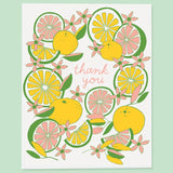 Thank You Citrus Note Card