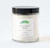 Coconut milk bath soak with oat and chamomile