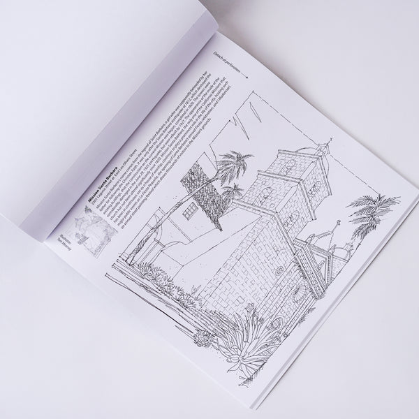 Coloring Santa Barbara Coloring Book