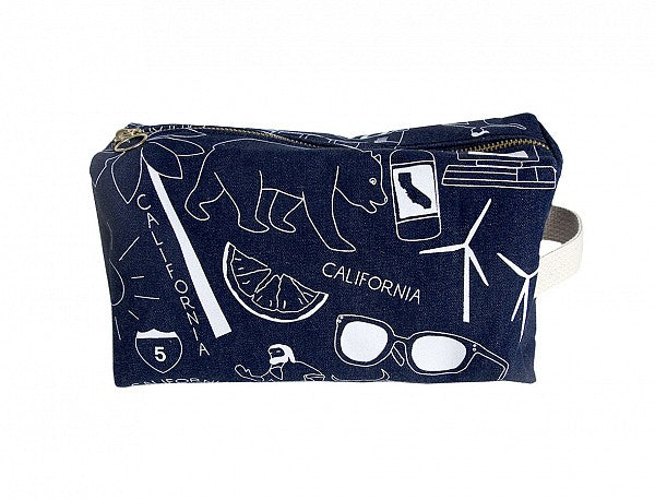 Blue California Dopp Kit