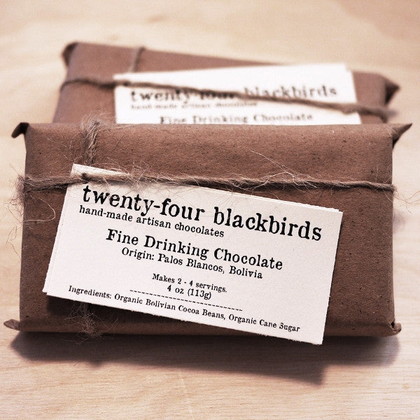 Fine Drinking Chocolate Chocolate - Twenty-Four Blackbirds Chocolate, The Santa Barbara Company
