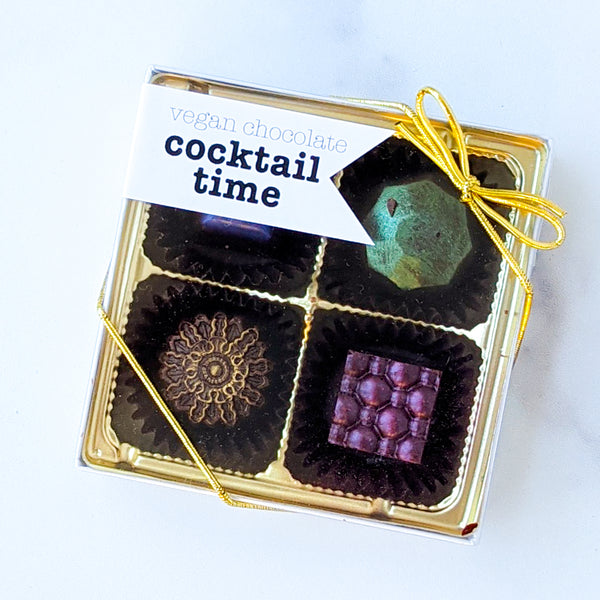 Cocktail Time Vegan Chocolate Truffles