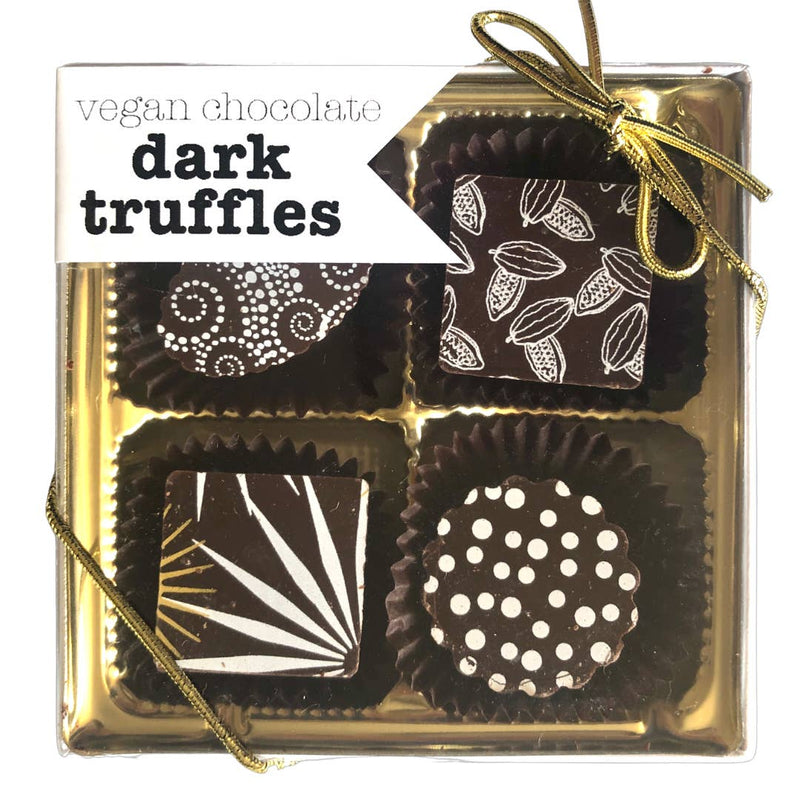 Dark Chocolate Vegan Truffles