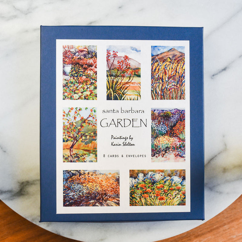 Santa Barbara Garden Note Cards Karin Shelton - Karin Shelton, The Santa Barbara Company - 1