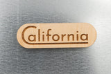 California Wood Magnet