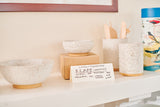Handmade Ceramic Bowl - Speckled