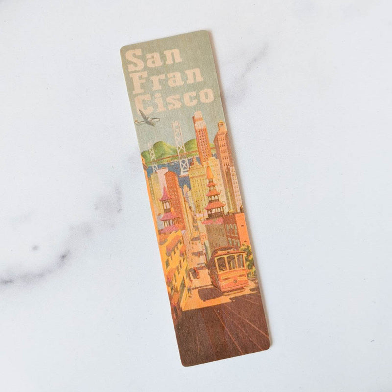 San Francisco Vintage Poster Bookmark