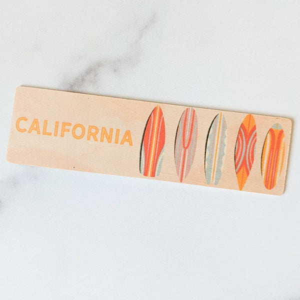 California Surf Bookmark