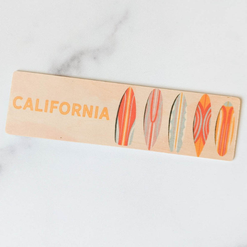 California Surf Bookmark