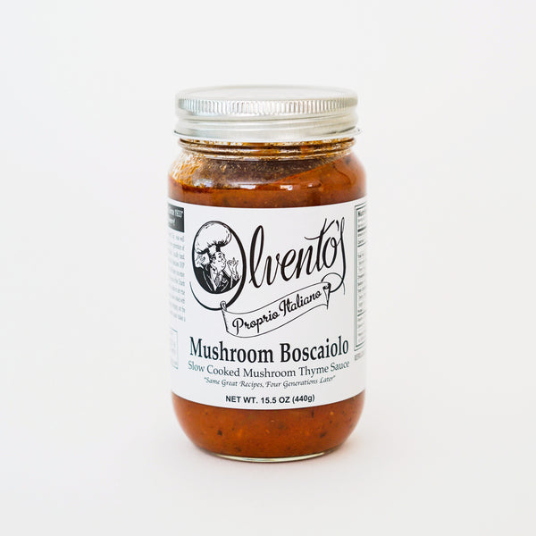 Mushroom Boscaiolo Pasta Sauce Culinary - Ilvento's, The Santa Barbara Company